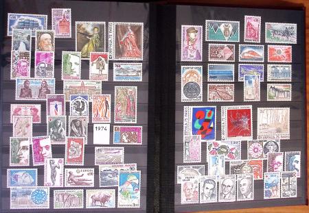 1876-2022, Collection de France en deux classeurs,
