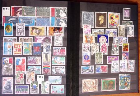 1876-2022, Collection de France en deux classeurs,