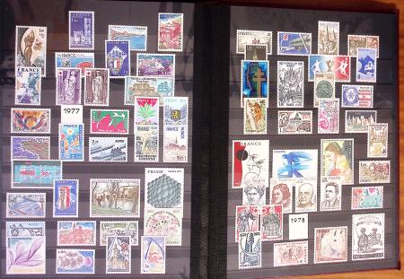 1876-2022, Collection de France en deux classeurs,