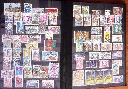 1876-2022, Collection de France en deux classeurs,