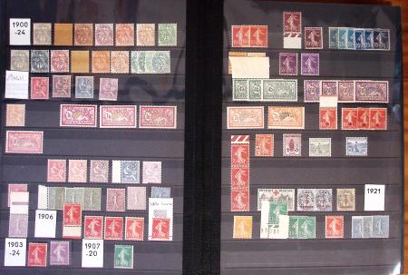 1876-2022, Collection de France en deux classeurs,