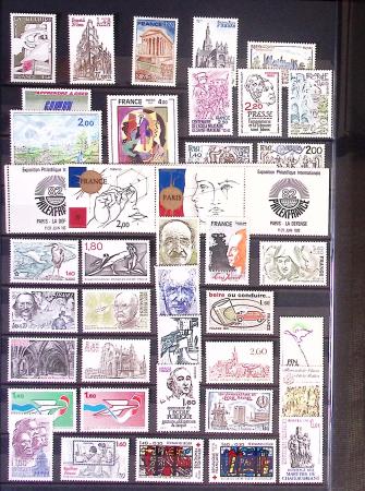 1876-2022, Collection de France en deux classeurs,