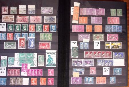1876-2022, Collection de France en deux classeurs,