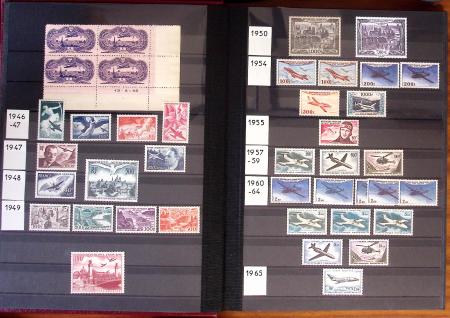 1876-2022, Collection de France en deux classeurs,