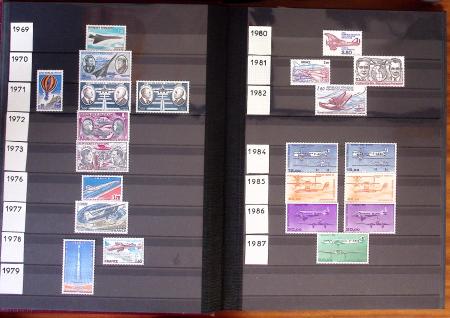 1876-2022, Collection de France en deux classeurs,