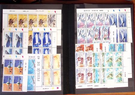 1876-2022, Collection de France en deux classeurs,