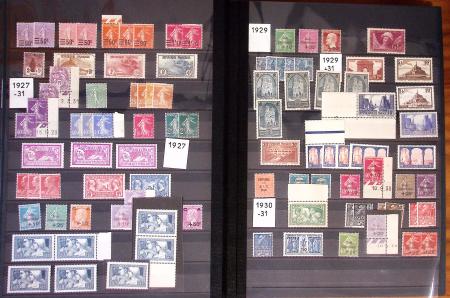 1876-2022, Collection de France en deux classeurs,