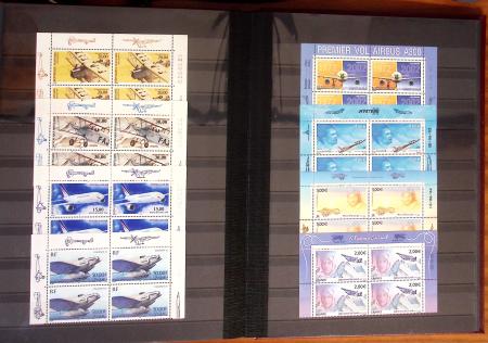 1876-2022, Collection de France en deux classeurs,