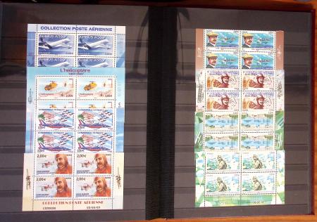 1876-2022, Collection de France en deux classeurs,