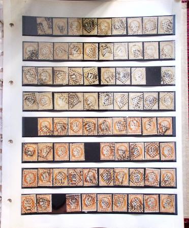 1862-1880 Lot composé de 8 classeurs et plusieurs cahiers