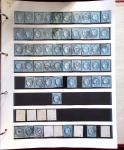 1862-1880 Lot composé de 8 classeurs et plusieurs cahiers