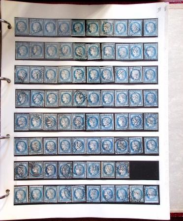 1862-1880 Lot composé de 8 classeurs et plusieurs cahiers