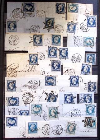 1862-1880 Lot composé de 8 classeurs et plusieurs cahiers