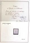 1849-1957, Collection/stock en 4 classeurs, neuf à
