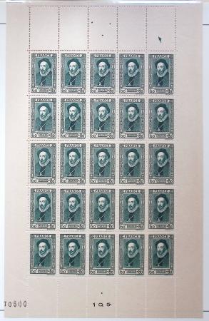 1930-1982 Ensemble de feuilles très bien conservées
