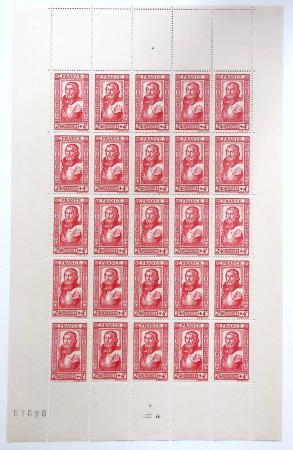 1930-1982 Ensemble de feuilles très bien conservées