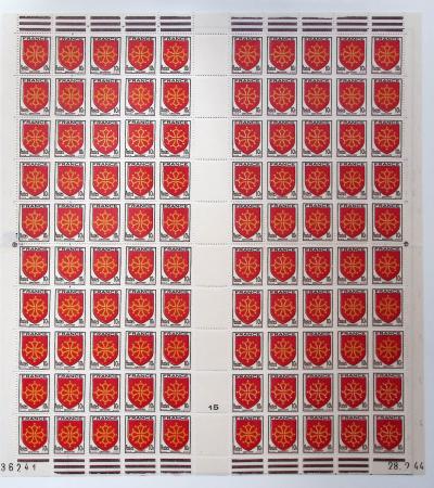 1930-1982 Ensemble de feuilles très bien conservées