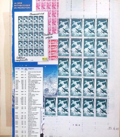 1930-1982 Ensemble de feuilles très bien conservées