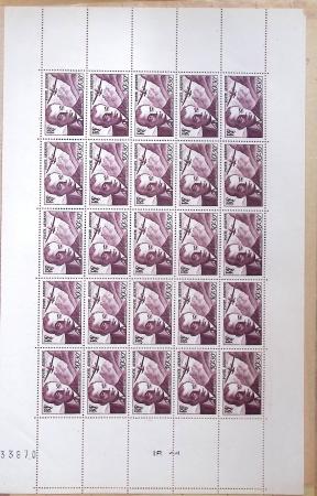 1930-1982 Ensemble de feuilles très bien conservées