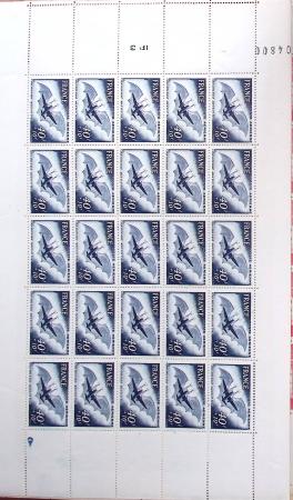 1930-1982 Ensemble de feuilles très bien conservées