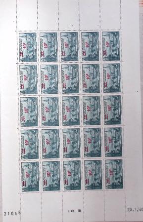 1930-1982 Ensemble de feuilles très bien conservées