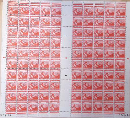 1930-1982 Ensemble de feuilles très bien conservées