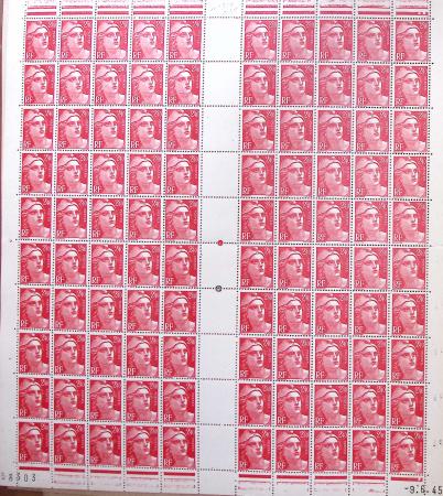 1930-1982 Ensemble de feuilles très bien conservées
