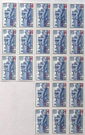 1930-1982 Ensemble de feuilles très bien conservées