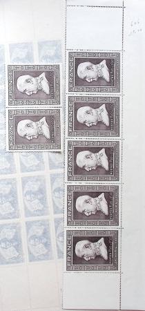 1930-1982 Ensemble de feuilles très bien conservées