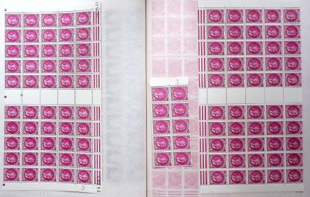 1930-1982 Ensemble de feuilles très bien conservées