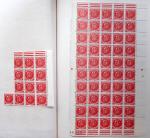1930-1982 Ensemble de feuilles très bien conservées