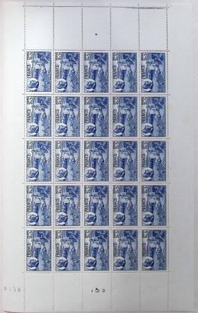 1930-1982 Ensemble de feuilles très bien conservées