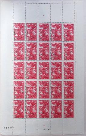 1930-1982 Ensemble de feuilles très bien conservées