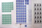 1930-1982 Ensemble de feuilles très bien conservées