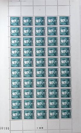 1930-1982 Ensemble de feuilles très bien conservées