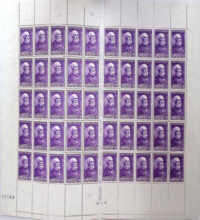1930-1982 Ensemble de feuilles très bien conservées