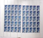 1930-1982 Ensemble de feuilles très bien conservées