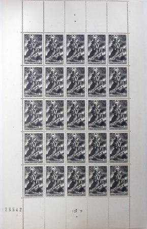 1930-1982 Ensemble de feuilles très bien conservées