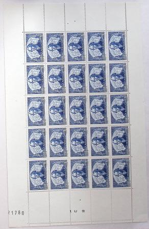 1930-1982 Ensemble de feuilles très bien conservées