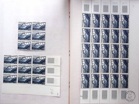 1930-1982 Ensemble de feuilles très bien conservées