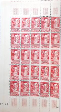 1930-1982 Ensemble de feuilles très bien conservées