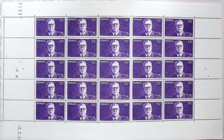 1930-1982 Ensemble de feuilles très bien conservées