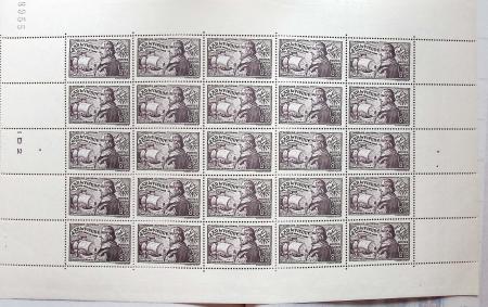 1930-1982 Ensemble de feuilles très bien conservées