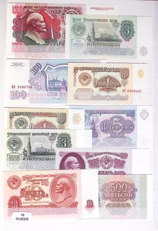 Collection de 4 classeurs de BILLETS DE BANQUE du monde