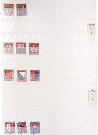 SUISSE 1854-2004 Collection de neufs et d'oblitérés