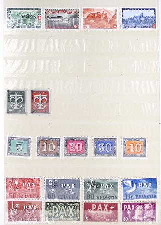 SUISSE 1854-2004 Collection de neufs et d'oblitérés