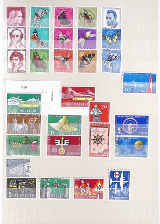 SUISSE 1854-2004 Collection de neufs et d'oblitérés