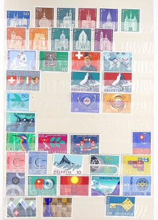 SUISSE 1854-2004 Collection de neufs et d'oblitérés