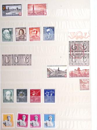 SUISSE 1854-2004 Collection de neufs et d'oblitérés