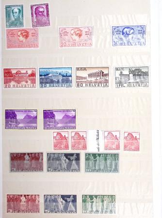 SUISSE 1854-2004 Collection de neufs et d'oblitérés